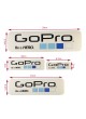 Proocam Pro-F014B-WH Gopro Be a Hero Design  Sticker set 4 size - White Colour 